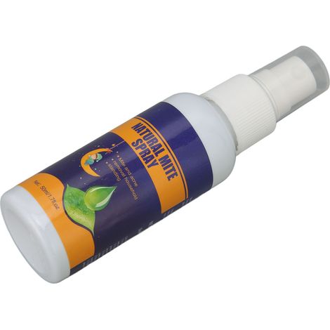 Spray anti-acariens naturel 50 ml, extrait de plantes naturelles, sûr, élimination à 99 % des acariens, spray anti-punaises de lit pour oreillers et couvertures (1/5)