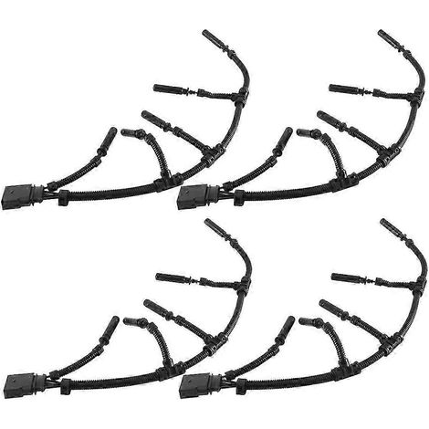 Faisceau de câblage de 4 bougies de préchauffage moteur 070971277B pour Transporter 2003-2010 2.5 TDI 07Z971277A (1/5)