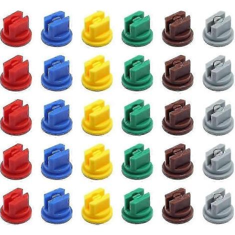 Spray Nozzle Tip Assorted Set, Spraying Spray Nozzles Degree Flat Fan Shape High (1/4)