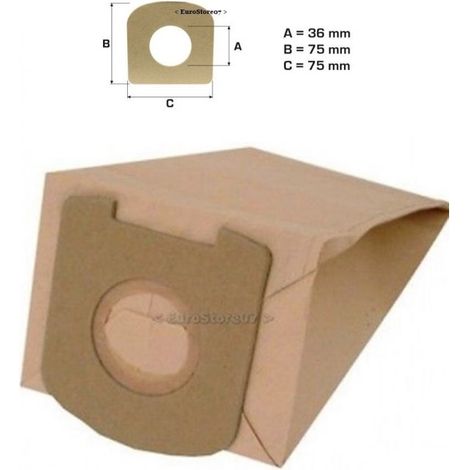 8 SACCHETTI ASPIRAPOLVERE ADATTI A SIMAC TUA SV 11330 900 W   DL 8