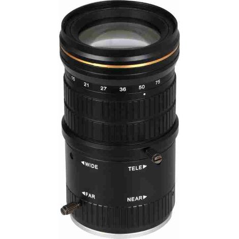 PFL1575-A12D - Lente varifocal de 1775 mm y 12 MP