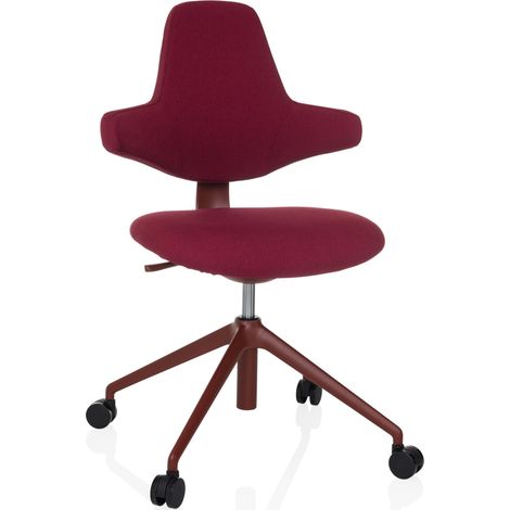 Bürostuhl / Design-Drehstuhl PALIANO rot hjh OFFICE (1/5)