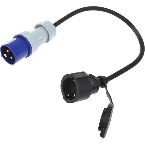 Cavo adattatore 40cm da spina CEE a presa Schuko (1/3)