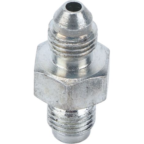 Jeffergarden Adaptateur de Raccords de Conduite de Frein, 3AN Mâle vers 3/8‑24 Adaptateur évasé inversé Raccords D'adaptateur de Frein en Métal HAF01 pour Conduite de Frein 3/16-DOU
