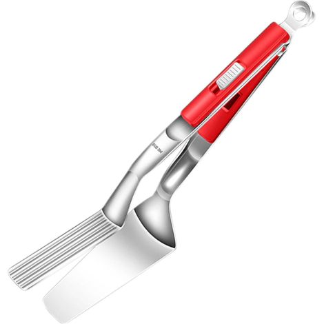 Pince à barbecue réglable, pince de chef résistante à la chaleur, outil de grillade en extérieur, pince de service alimentaire-AquaForge (1/5)