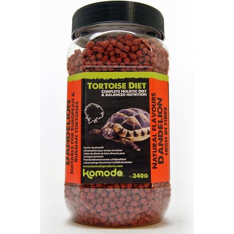 Aliment pour tortues, granulés d'asclépiade, complexe vitaminique, 340 g