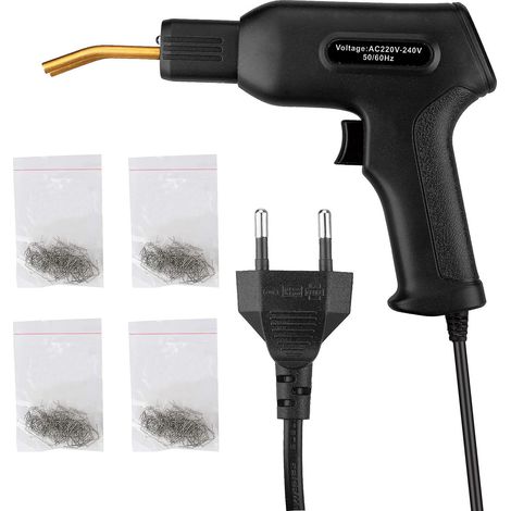 Soudeuse plastique portable 50 W, outils de garage, agrafeuse à chaud, machine de réparation PVC, réparation de pare-chocs de voiture (1/5)