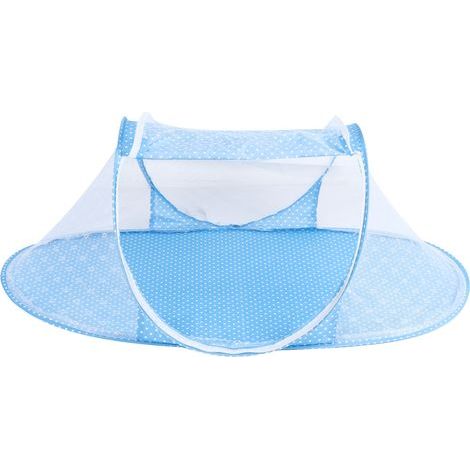 Filet pliable anti-moustiques pour lit bébé, moustiquaire portable, literie enfant, accessoires été (1/5)