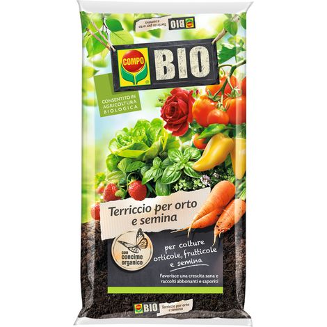 Compo Terriccio Orto e Semina - Confezione 80 Lt -