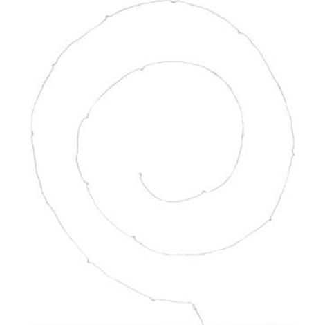 Guirlande Lumineuse 100 Leds "Froid" 1020cm Blanc (1/2)
