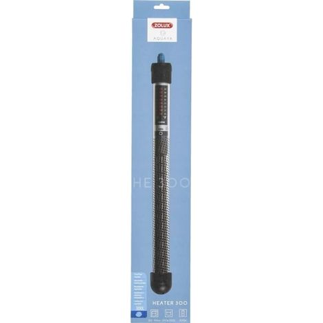 Aquarium heater - ZOLUX - 300W - Length 36cm - Cold water fish - Rectangular (1/4)
