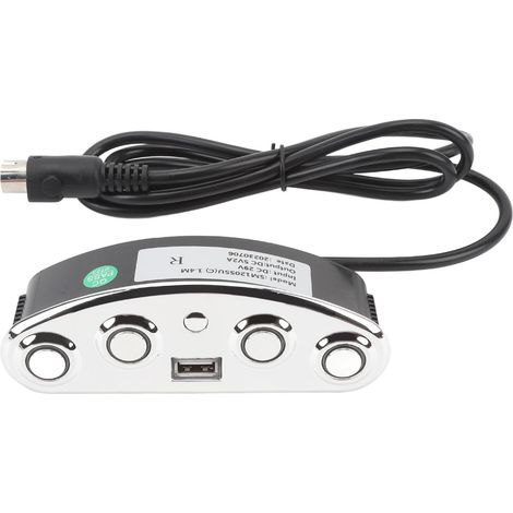 Commande de canapé électrique, double moteur 5P, connecteur à tête droite, commande à droite pour fauteuil releveur inclinable. (1/5)
