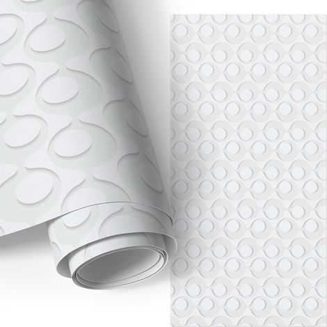 Möbelfolie - Selbstklebend - Klebefolie - Wasserfest - für Arbeitsplatte - Küchenschränke - Geometrisches Muster 50x100 cm