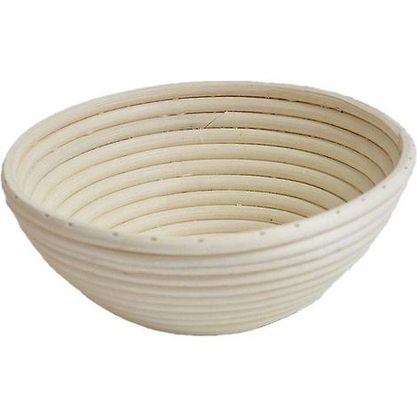 Panier de fermentation 22 x 8,5 cm, doublure en lin pour panier de fermentation du pain au levain, accessoires pour la fabrication du pain au levain (1/5)