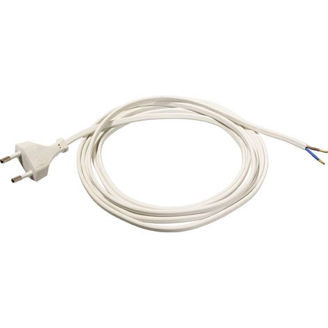 AS Schwabe 70641 Strom Anschlusskabel Weiß 1.50 m