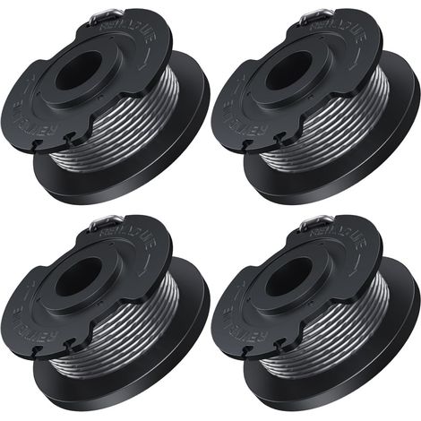 Ø1,6 mm-4.9m de Longueur Fil Coupe Bordure Compatible avec Bosch Convient pour Coupe-Bordures sans Fil EasyGrassCut,Contient 4 Pièces F016800569 Bobine Coupe Bordure (1/5)