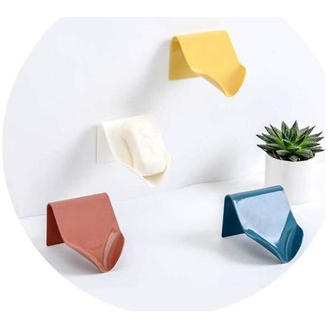 Porte-savon drainable pour douche, salle de bain, baignoire et évier de cuisine, support de savon adhésif sur le mur, support de téléphone multifonction (1/5)