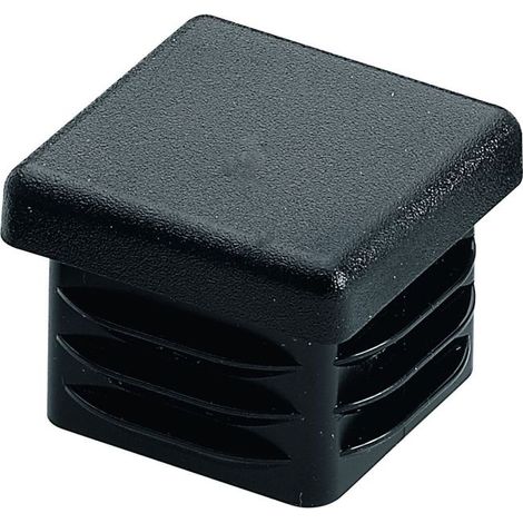 Hettich Einsteckgleiter für Vierkantrohre 25 x 25 mm Kunststoff, 4 Stück Tischbeine