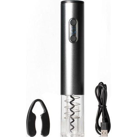 Ouvre-bouteille électrique pour vin rouge, ouvre-bouteille automatique, chargement par câble USB (1/5)