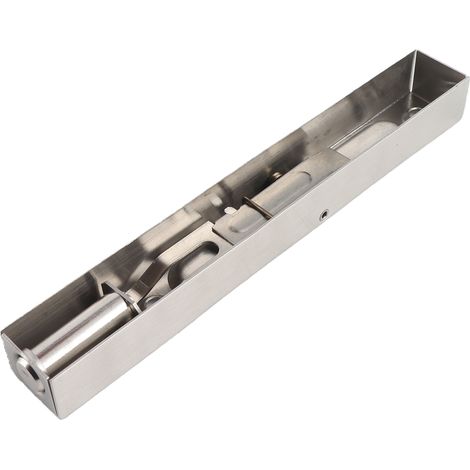 Cerradura de seguridad para puerta principal Home Gate, pestillo deslizante empotrado de acero inoxidable 304, 15 cm (6 pulgadas) (1/5)