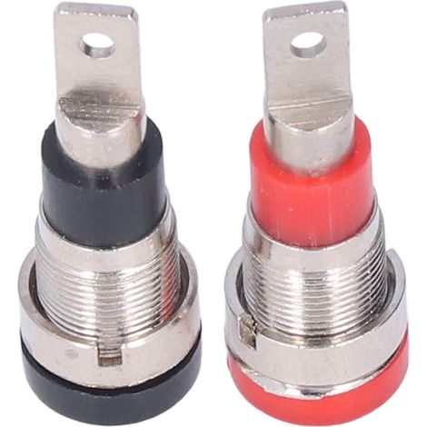 Lot de 25 douilles banane 4mm, longue durée de vie, excellente conduction électrique, accessoires de test pour connectique (1/5)
