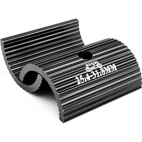 1 Paire Adaptateur Guidon Velo VTT Réducteur Potence Vélo Cales de Potence Guidon Alliage d'aluminium Pince Entretoise Conversion 25.4 to 31.8MM Pièces pour Le Cyclisme Composants (1/5)