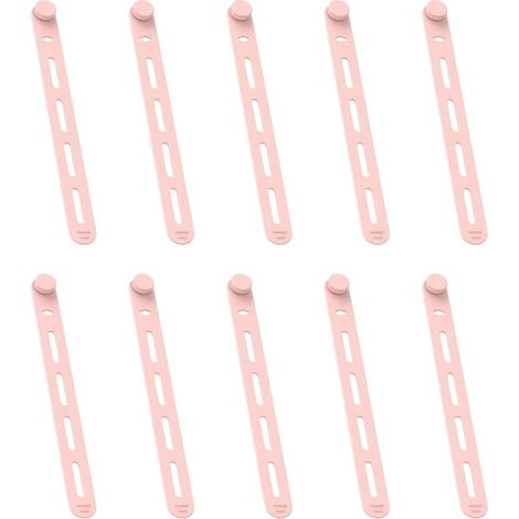 Silicone Wire Management Ties, Pack of 10 for Storing Data