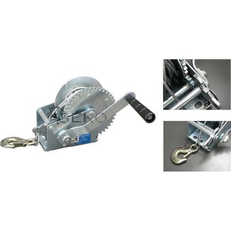 Polipasto geko 01083 capacidad 450 kg cable 5 m