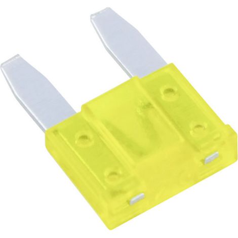 Mini fusible plat 20 A MTA Automotive 341631 534990 jaune 1 pc(s)
