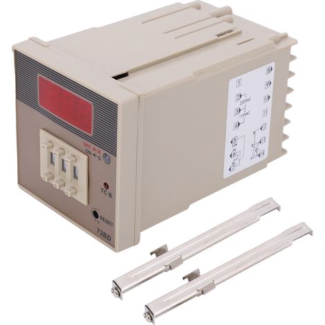 Régulateur de température BERM Affichage numérique 0-400℃ Dispositif de protection et détection 220V (1/5)