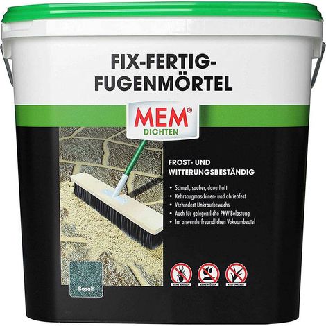 MEM Fix Fertig Fugenmörtel Basalt 12,5 Kg (1/5)
