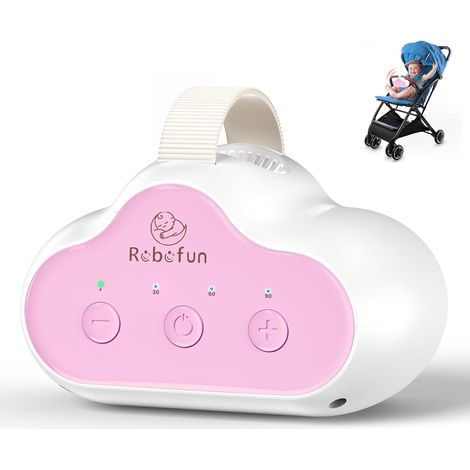Poussette Oscillante - 2025 L'aide au Sommeil pour Bébés, 5 Réglages