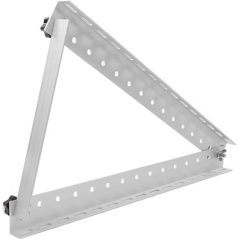 Faltbarer Solarmodulständer (22 Zoll), verstellbares Aluminiumstativ für Photovoltaikmodule bis 100 W, robuste, neigbare Halterung. (1/5)