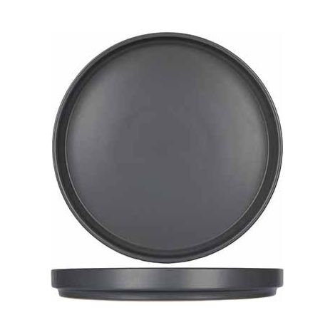 6 x assiettes plates ALTO 26cm - Anthracite - Grès - Cosy&Trendy