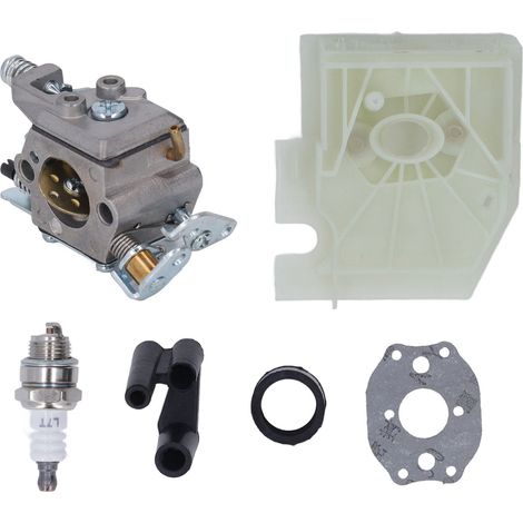 Scie électrique carburateur pièce de rechange compatible Husqvarna 142 141 137 136 36 41, remplacement 530071987 530029811 530037465 503161602 (1/5)