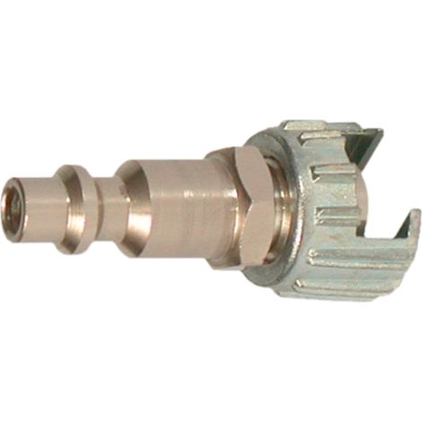 Embout Rac 508 ISO 6150 B 5,5 - 1/4' Mâle + Ecrou fraisé - LACME - 360100