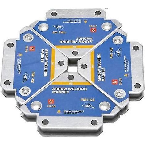4 supports de soudage magnétiques de 50 kg, aimants de soudage angulaires, positionneurs de fixation de soudure, aimants de maintien en ferrite. (1/5)