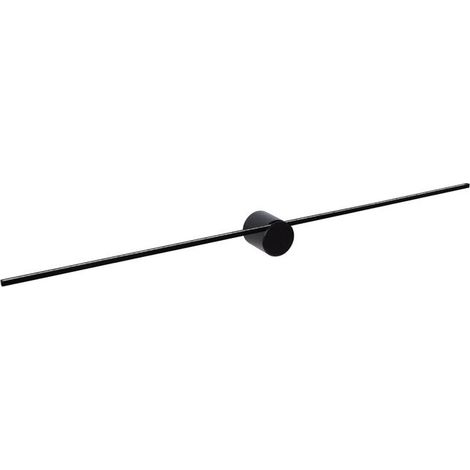 [GEBRAUCHT] B-Ware Lucide LED Wandleuchte Wandleuchte Licht Mizar 90 cm schwarz Aluminium IP44 (1/2)