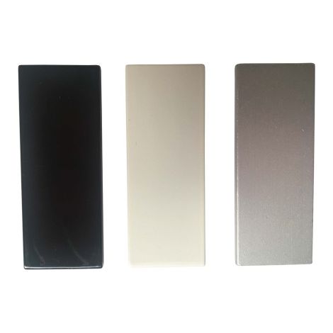 Rosace de propreté adhésive borgne – Diamètre extérieur 66mm – Finition argent – Épaisseur 3mm pour installation rapide – Goettgens