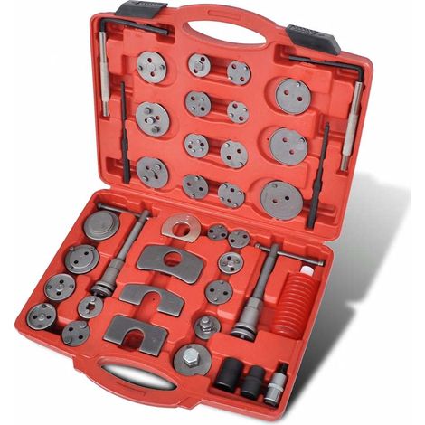 vidaXL Set de herramientas de pinzas de freno traseras, 40 piezas (1/3)