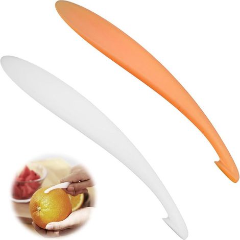 Kunststoff-Schälmaschine, effizienter Zitrus- und Orangenschäler zum Schälen von Orangen und anderen Zitrusfrüchten, praktisches Orangenschälwerkzeug für Küche und Alltag (1/5)