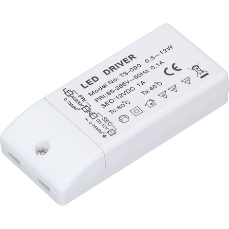 Alimentation LED étanche IP67, transformateur pour éclairage LED intérieur/extérieur, entrée 85-265 V