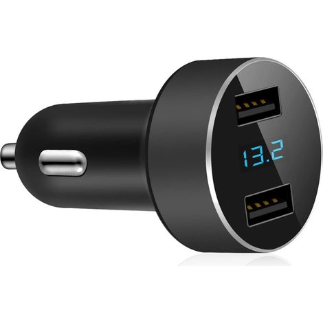 USB-Autoladegerät, 12V/24V Voltmeter