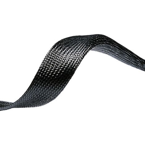 HellermannTyton 170-00400 HEGPX40-PET-BK Geflechtschlauch Schwarz Polyester  32 bis 70 mm 50 m