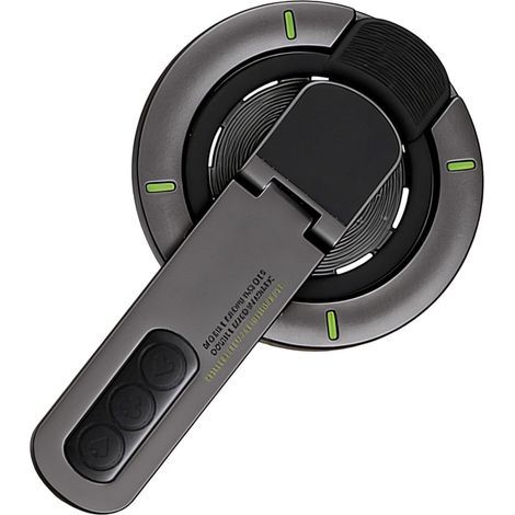 Supporto magnetico per telefono con anello e base girevole a 360°. Supporto da tavolo per uomini, donne e adulti, ideale per registrare, filmare, trasmettere in streaming, usare a letto, ecc.