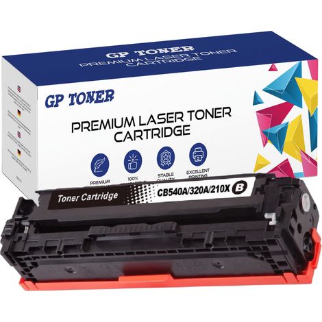 Toner für HP CB540A/CE320A/CF210X Schwarz GP (1/5)