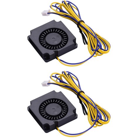 2 Stück bürstenloser Lüfter 404010mm DC 24V kompatibel mit Ender-3/Ender-3 Pro 3D-Druck