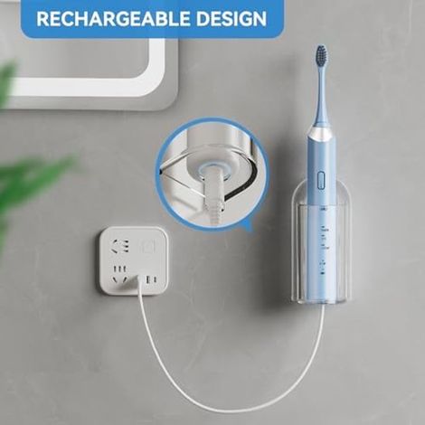 Soporte para cepillo de dientes eléctrico，Soporte para cabezal de cepillo de dientes，2 unidades，Soporte para cepillo de dientes (1/3)