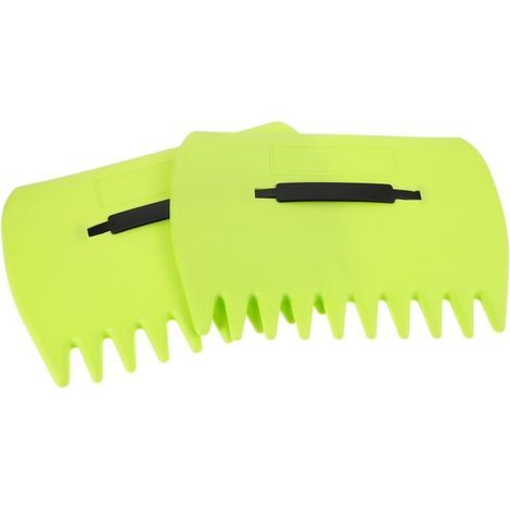 Râteau de Jardin Ergonomique pour Ramassage de Outil Robuste avec Poignée Confortable pour Entretien de Pelouse et Jardin Réduit la Fatigue des Vert (1/4)