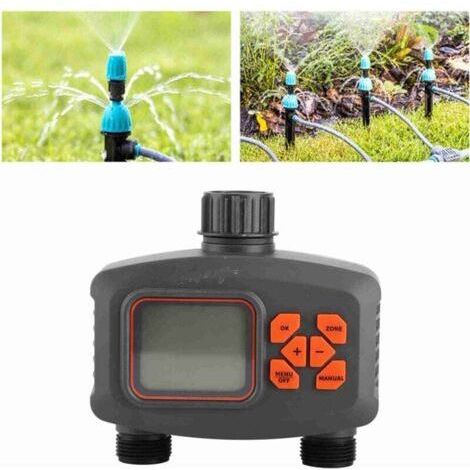 Irrigation Controller, Large Screen, Dual Output, Dual Control, Smart Outdoor Irrigation Controller